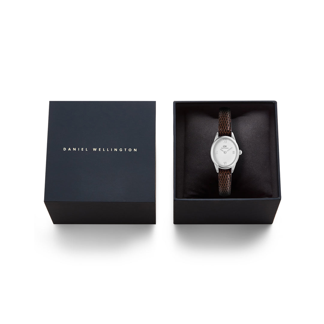Daniel Wellington  Ladies Watch White Dial Silver Tone Case Quartz