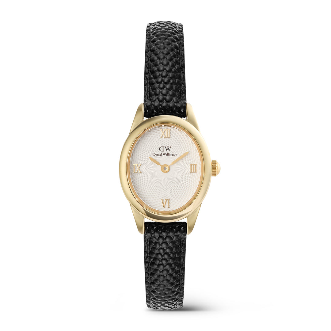 Daniel Wellington  Ladies Watch White Dial Gold Tone Case Quartz