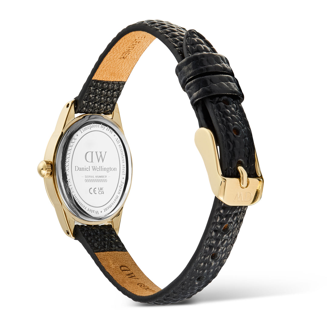 Daniel Wellington  Ladies Watch White Dial Gold Tone Case Quartz