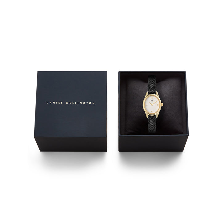 Daniel Wellington  Ladies Watch White Dial Gold Tone Case Quartz