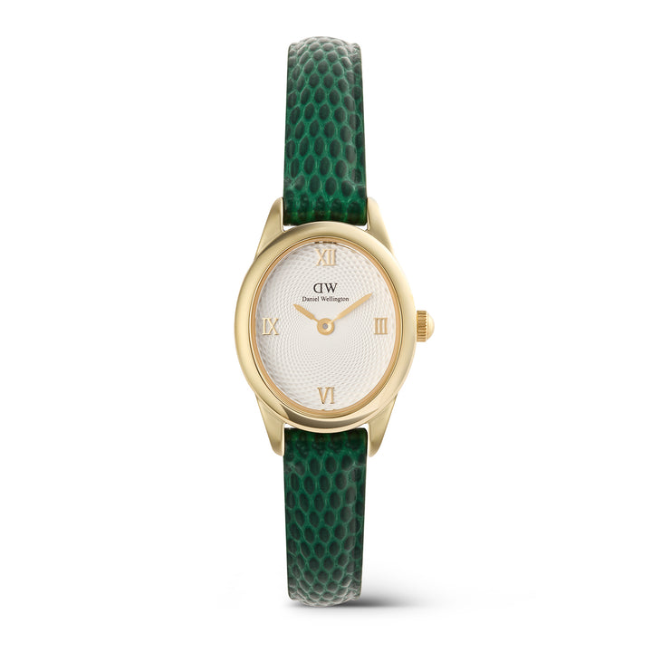 Daniel Wellington  Ladies Watch White Dial Gold Tone Case Quartz