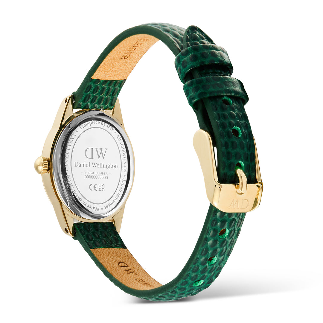 Daniel Wellington  Ladies Watch White Dial Gold Tone Case Quartz