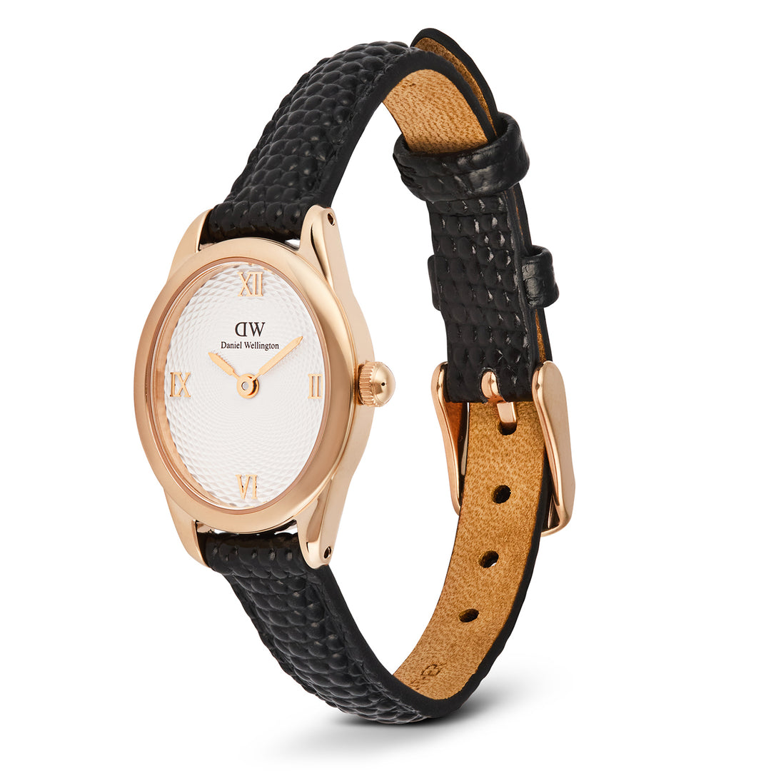 Daniel Wellington  Ladies Watch White Dial Rose Gold Tone Case Quartz