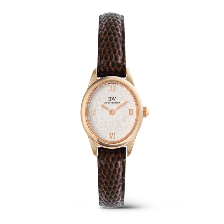 Daniel Wellington  Ladies Watch White Dial Rose Gold Tone Case Quartz