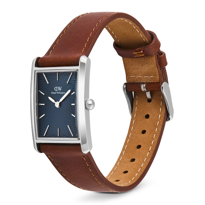 Daniel Wellington  Ladies Watch Blue Dial Silver Tone Case Quartz