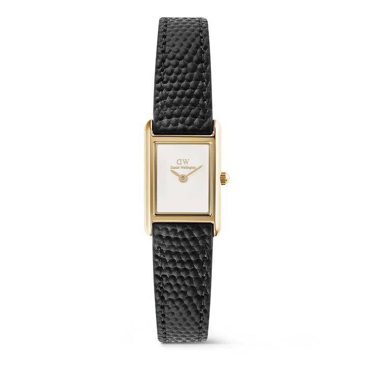 Daniel Wellington  Ladies Watch White Dial Gold Tone Case Quartz