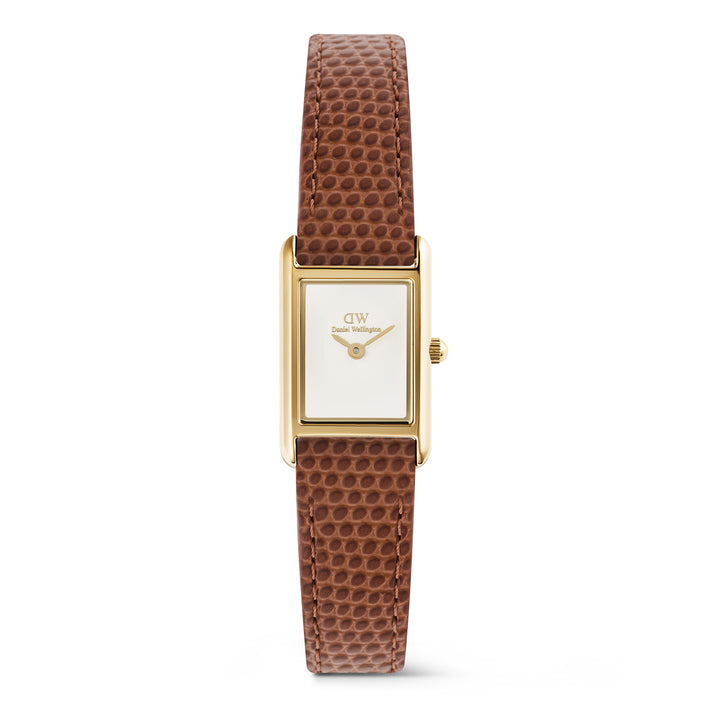 Daniel Wellington  Ladies Watch White Dial Rose Gold Tone Case Quartz