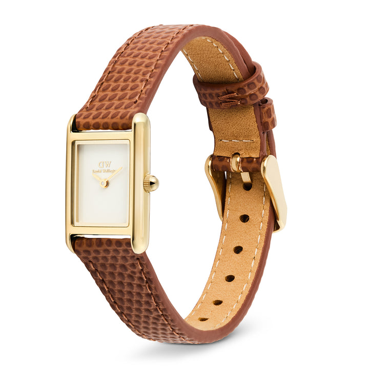 Daniel Wellington  Ladies Watch White Dial Rose Gold Tone Case Quartz