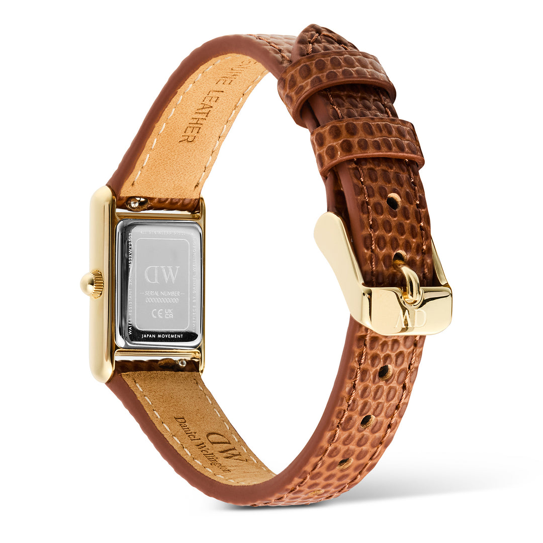 Daniel Wellington  Ladies Watch White Dial Rose Gold Tone Case Quartz