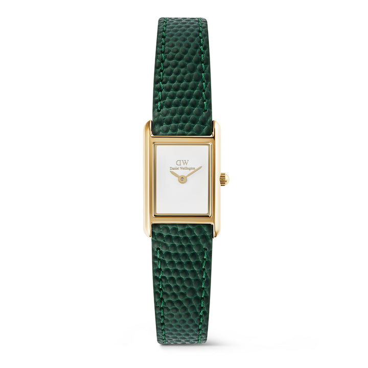Daniel Wellington  Ladies Watch White Dial Gold Tone Case Quartz