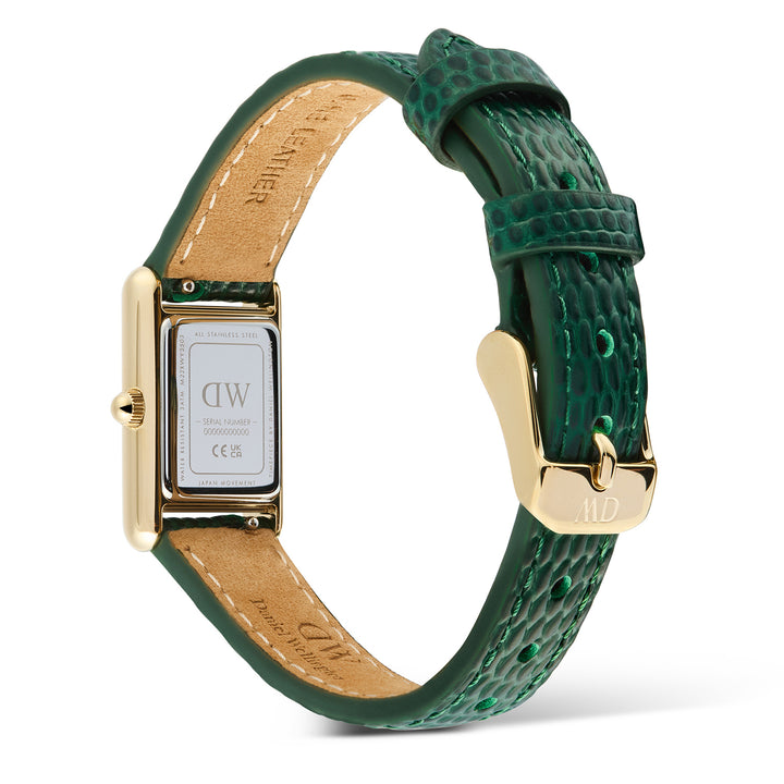 Daniel Wellington  Ladies Watch White Dial Gold Tone Case Quartz
