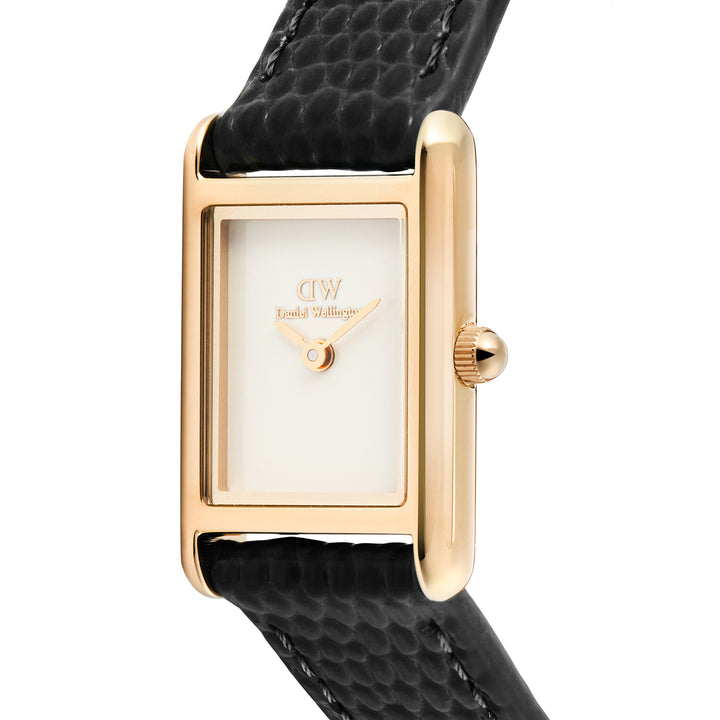 Daniel Wellington  Ladies Watch White Dial Rose Gold Tone Case Quartz