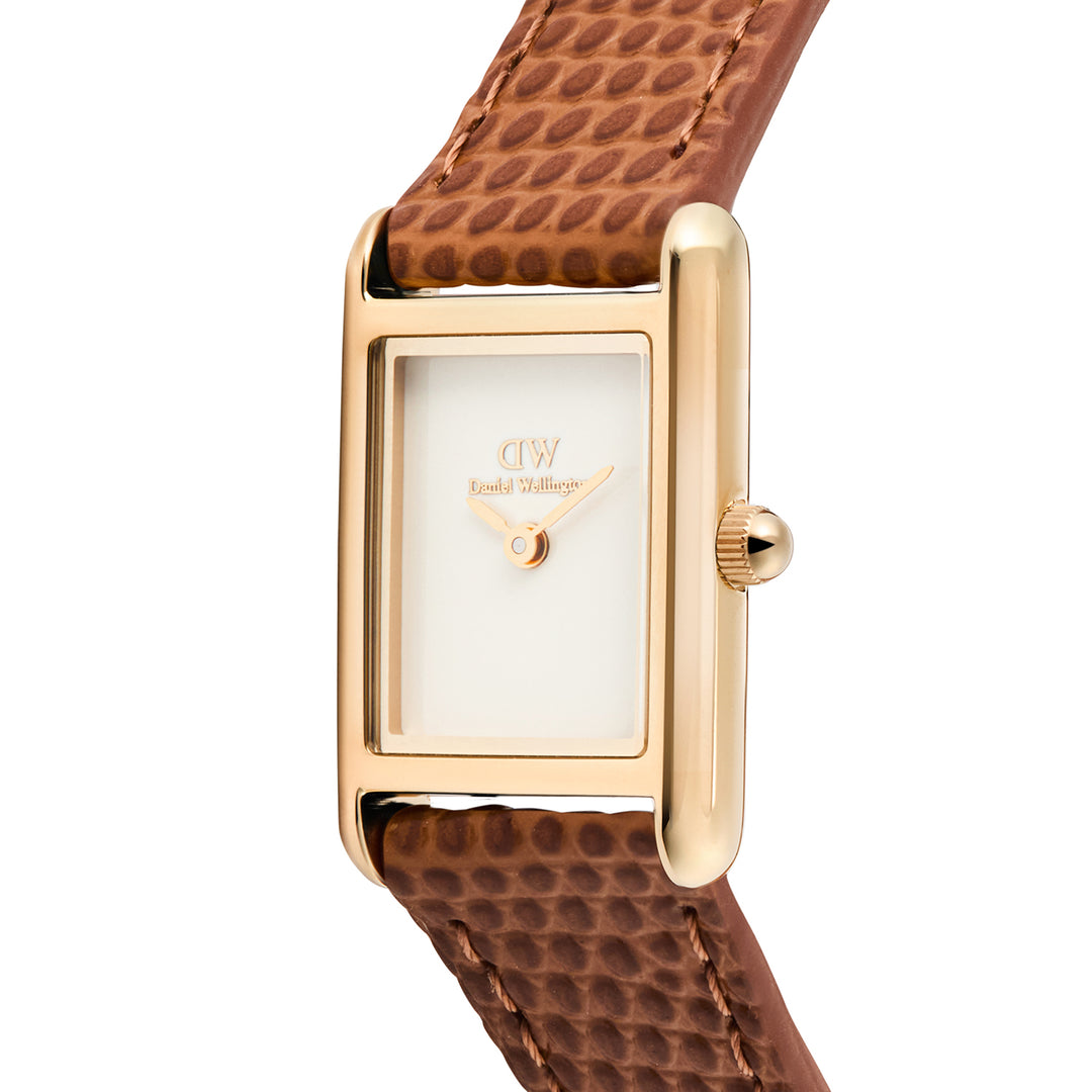 Daniel Wellington  Ladies Watch White Dial Rose Gold Tone Case Quartz