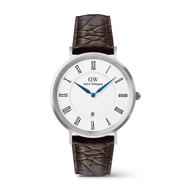 Daniel Wellington  Men's Watch White Dial Silver Tone Case Quartz