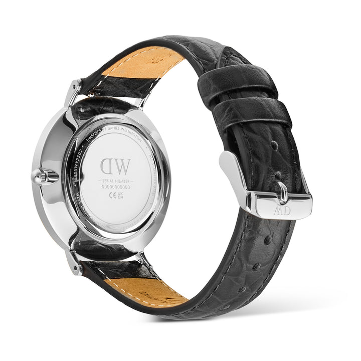 Daniel Wellington  Men's Watch White Dial Silver Tone Case Quartz