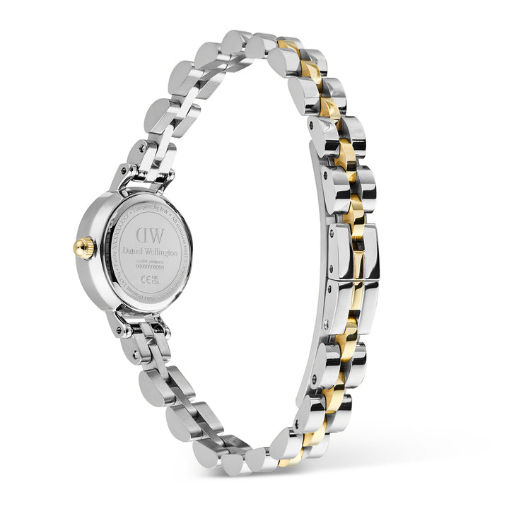 Daniel Wellington  Ladies Watch White Dial Gold Tone Case Quartz