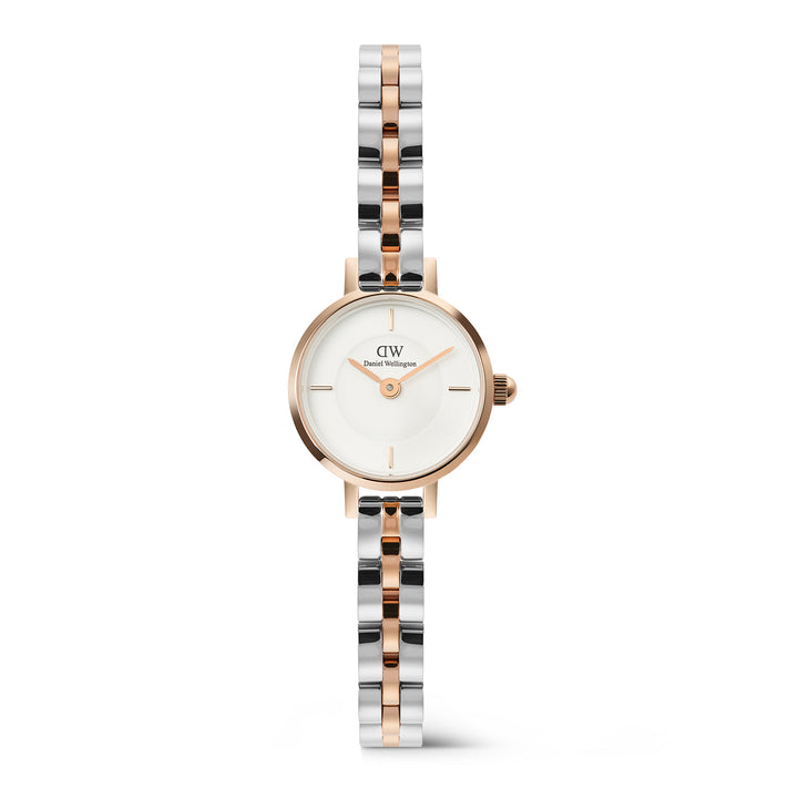 Daniel Wellington  Ladies Watch White Dial Rose Gold Tone Case Quartz