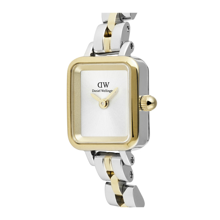 Daniel Wellington  Ladies Watch White Dial Gold Tone Case Quartz