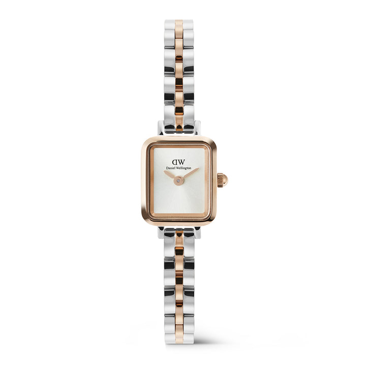 Daniel Wellington  Ladies Watch White Dial Rose Gold Tone Case Quartz