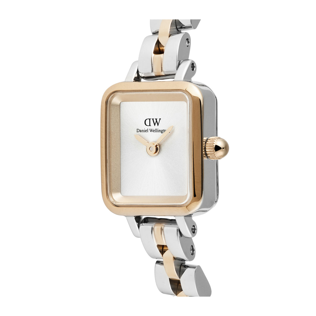 Daniel Wellington  Ladies Watch White Dial Rose Gold Tone Case Quartz