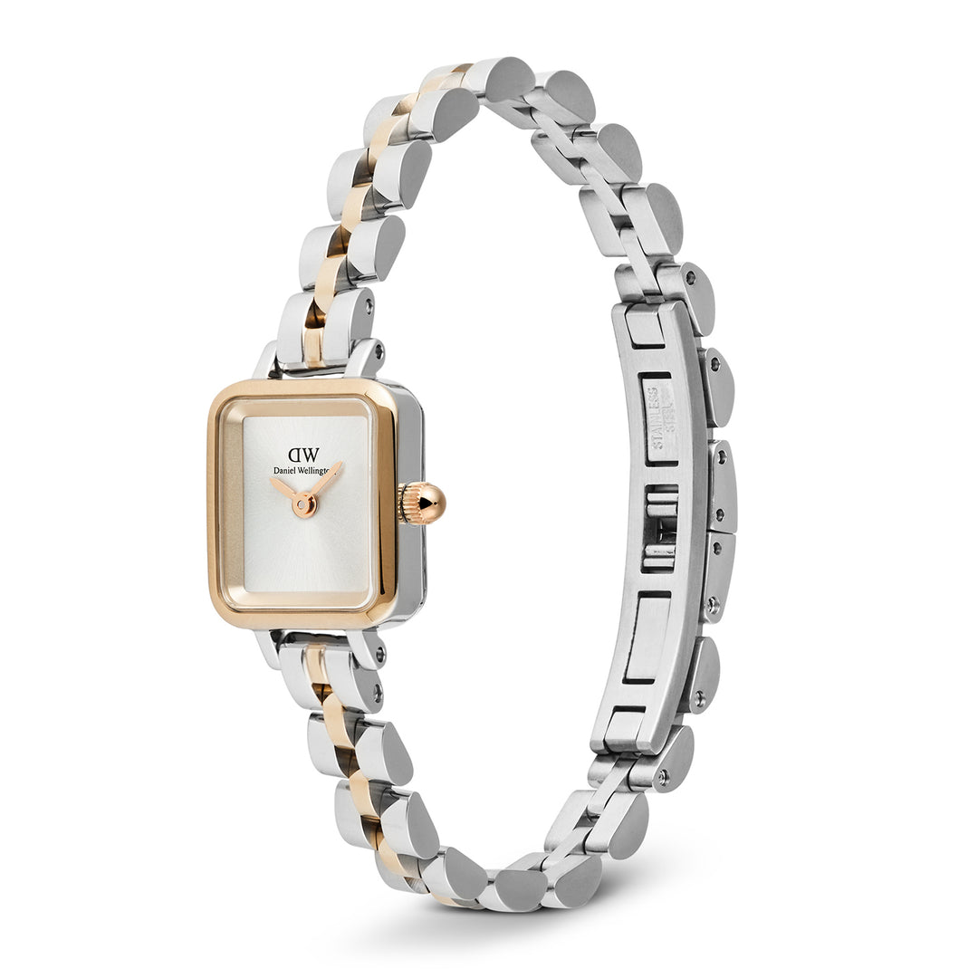 Daniel Wellington  Ladies Watch White Dial Rose Gold Tone Case Quartz