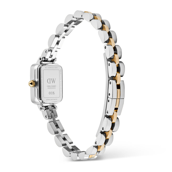 Daniel Wellington  Ladies Watch White Dial Rose Gold Tone Case Quartz