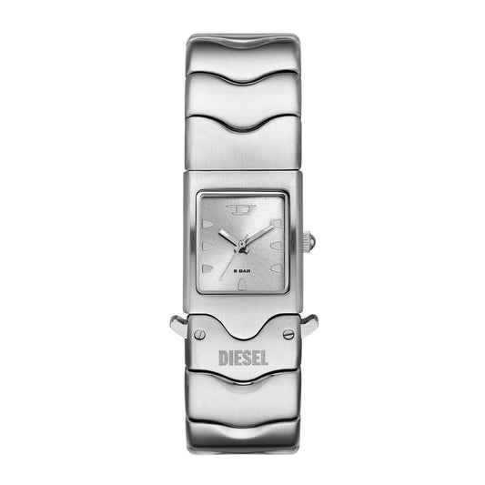 Diesel Men's Closer Three-Hand, Stainless Steel Watch