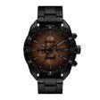 Diesel Men's Spiked Chronograph Black Stainless Steel Watch