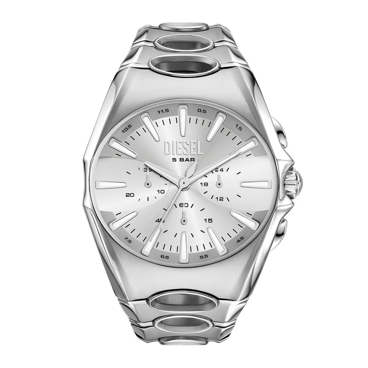 Diesel Men's D-Curve Chronograph Stainless Steel Watch