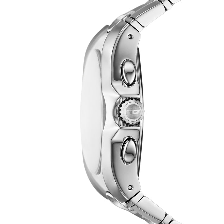 Diesel Men's D-Curve Chronograph Stainless Steel Watch