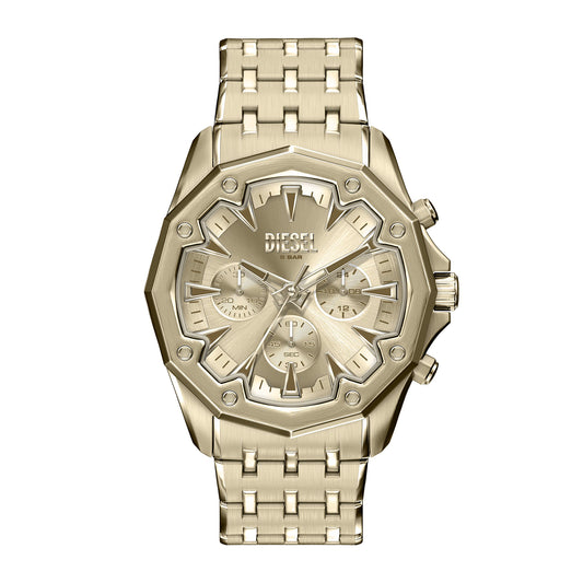 Diesel Men's Stinger Chronograph Gold-Tone Stainless Steel Watch