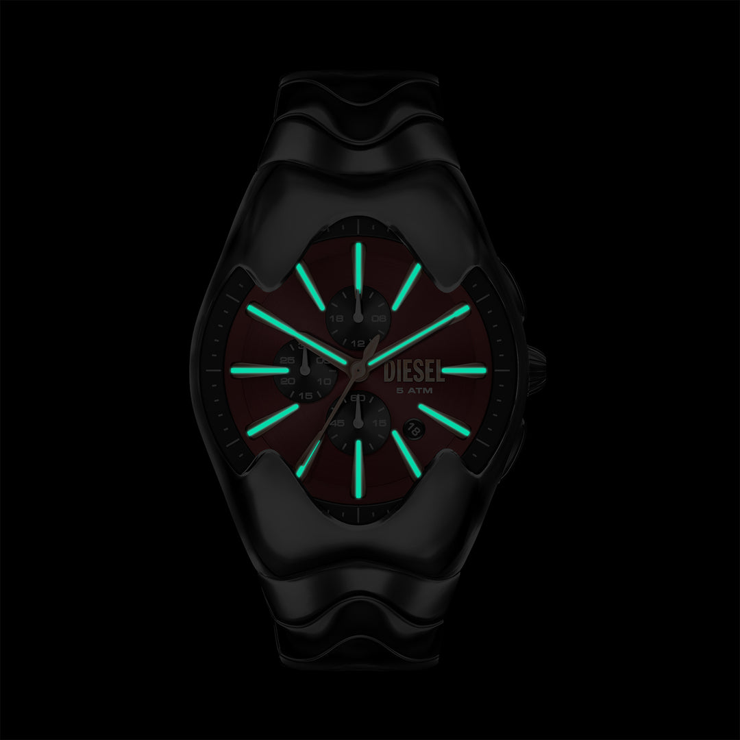 Diesel Men's Mercurial Chronograph Gunmetal Stainless Steel Watch