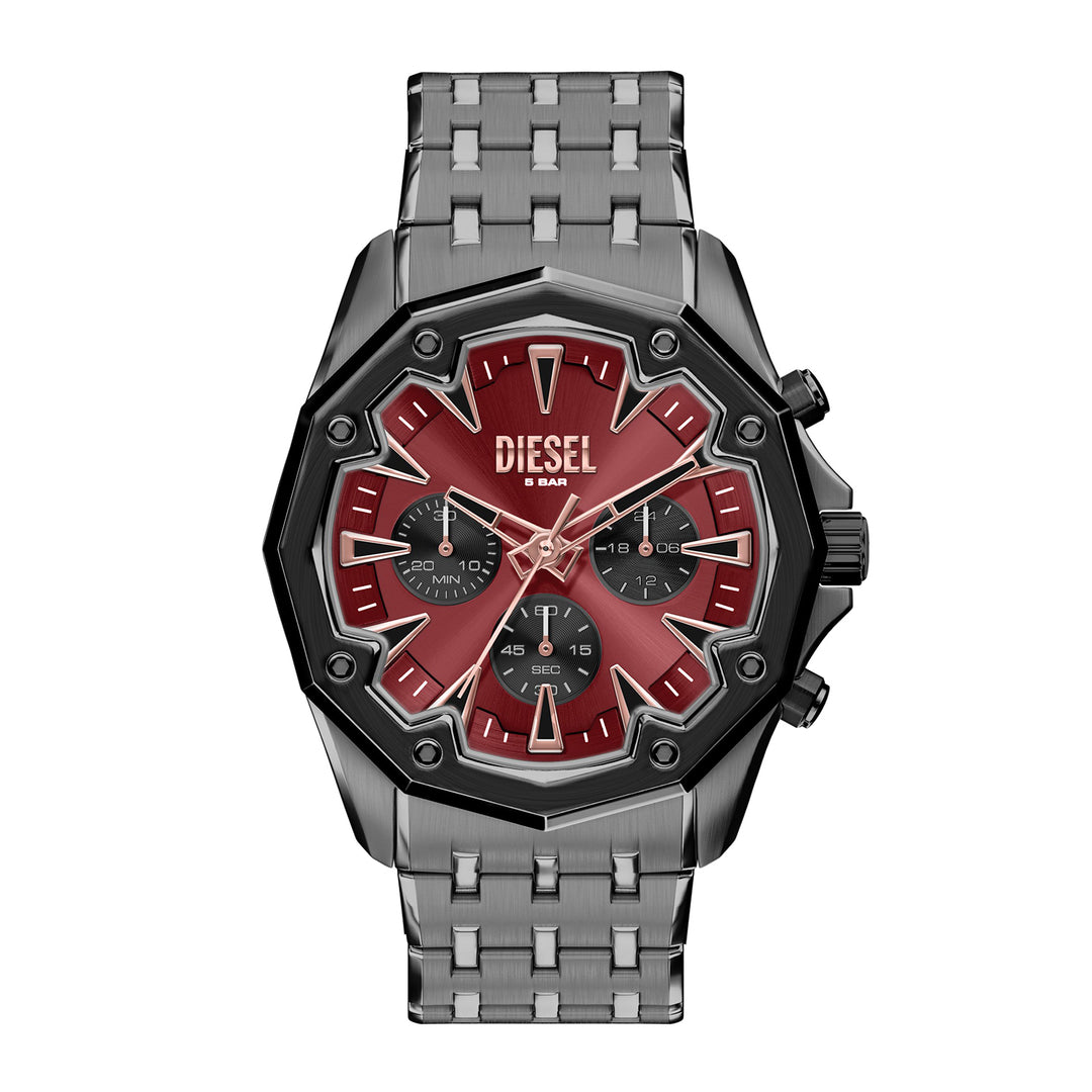 Diesel Men's Stinger Chronograph Gunmetal Stainless Steel Watch
