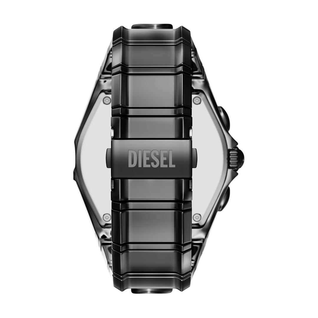 Diesel Men's D-Curve Chronograph Gunmetal Stainless Steel Watch
