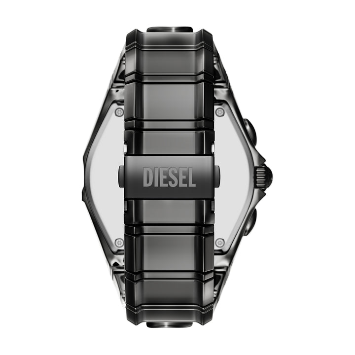 Diesel Men's D-Curve Chronograph Gunmetal Stainless Steel Watch