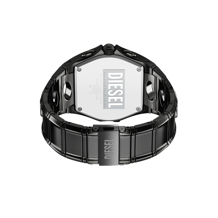 Diesel Men's D-Curve Chronograph Gunmetal Stainless Steel Watch