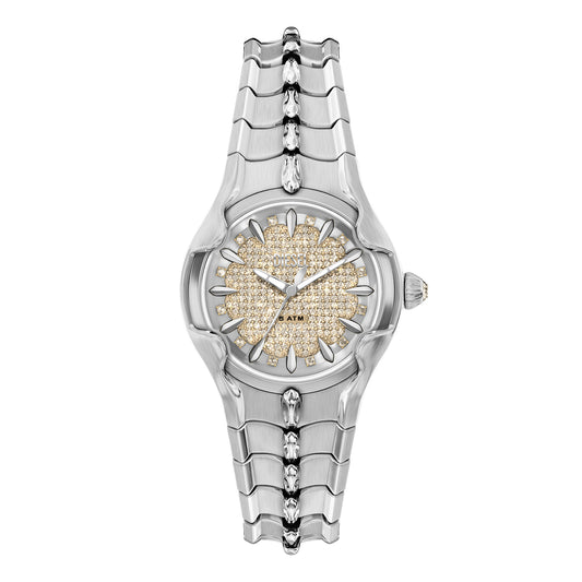 Diesel Women's Vert Three-Hand Stainless Steel Watch