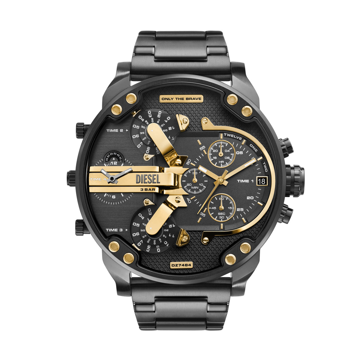 Diesel Gunmetal Stainless Steel Men's Watch