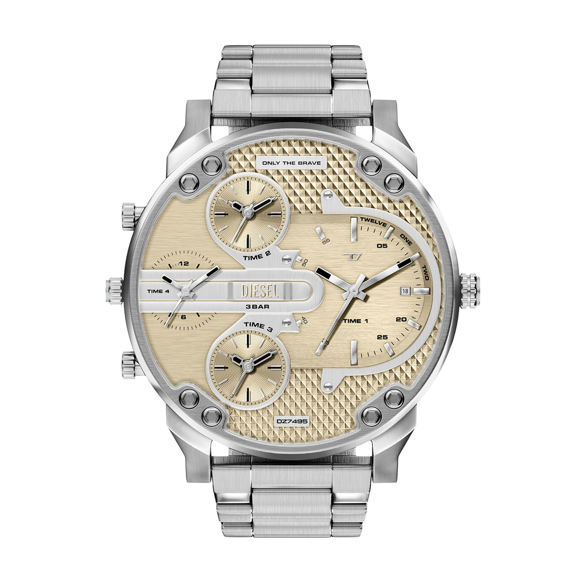 Diesel Men's Mr. Daddy Slim Multi-Movement Stainless Steel Watch