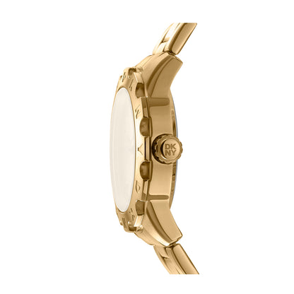 DKNY Everyday Men's Champagne Dial Stainless Steel Watch - DK1G046M0065