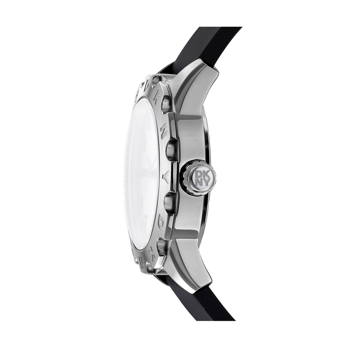 DKNY Everyday Men's Black Dial Silicone Strap Watch