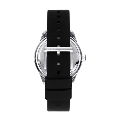 DKNY Everyday Men's Black Dial Silicone Strap Watch - DK1G046P0025