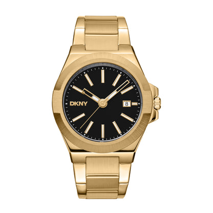 DKNY Everyday Men's Black Dial Stainless Steel Watch - DK1G047M0075