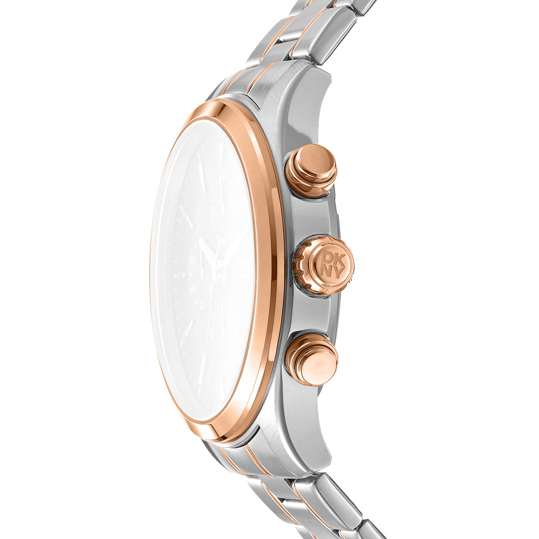 DKNY ACTIVE Men's Dark Blue Dial Stainless Steel Watch