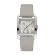 DKNY Iconic Women's Grey Dial Leather Strap Watch