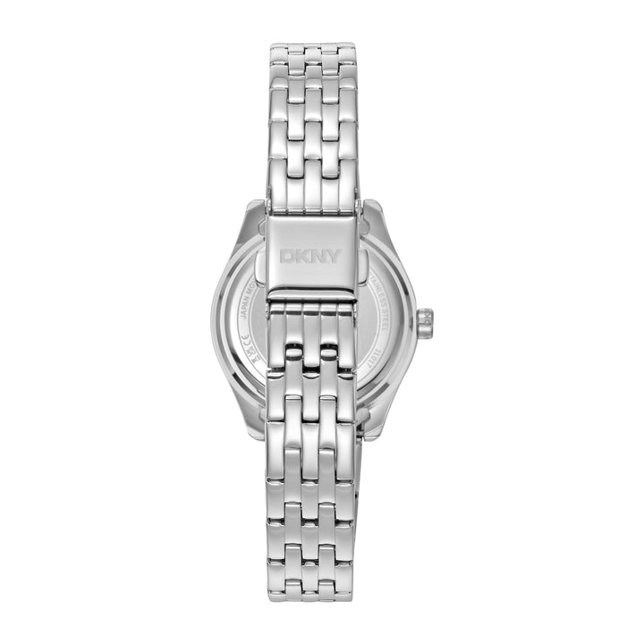 DKNY EVERYDAY Women's Black Dial Stainless Steel Watch