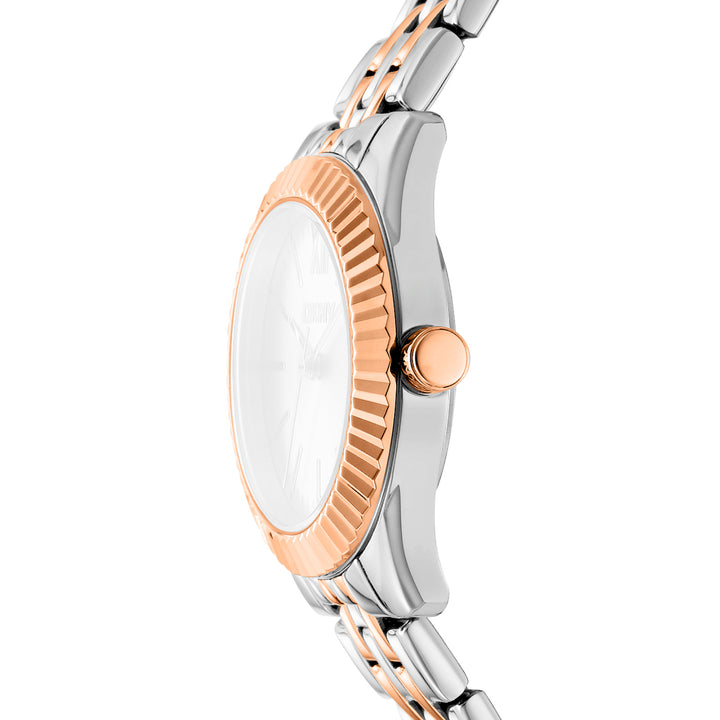 DKNY EVERYDAY Women's Silver Dial Stainless Steel Watch