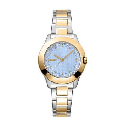 DKNY Everyday Women's Light Blue Dial Stainless Steel Watch - DK1L021M0085