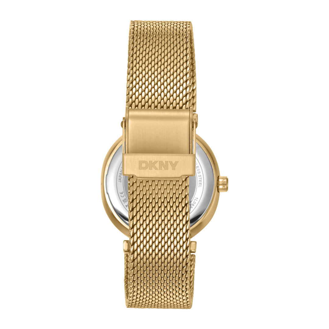 DKNY EVENING Women's Champagne Dial Stainless Steel Watch