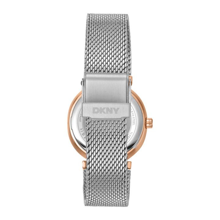 DKNY EVENING Women's Silver Dial Stainless Steel Watch